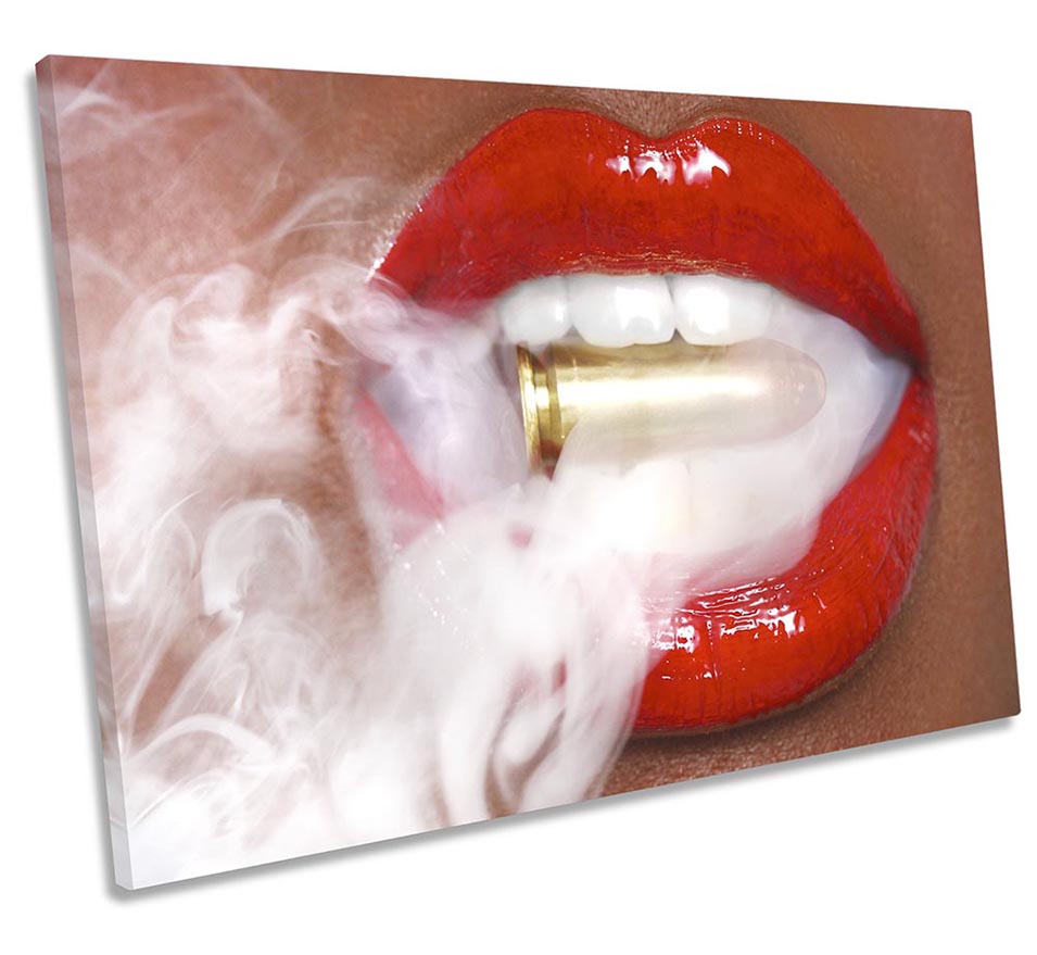 Lips Bullet Smoke Red