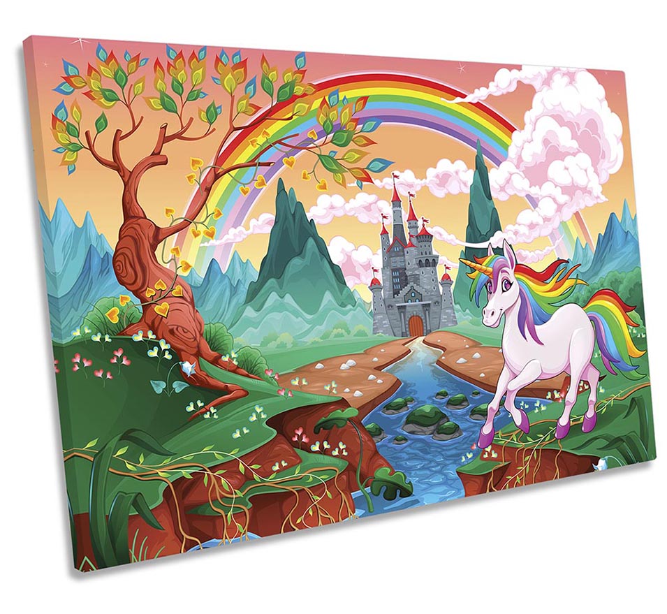Unicorn Princess Kingdom Rainbow Multi-Coloured
