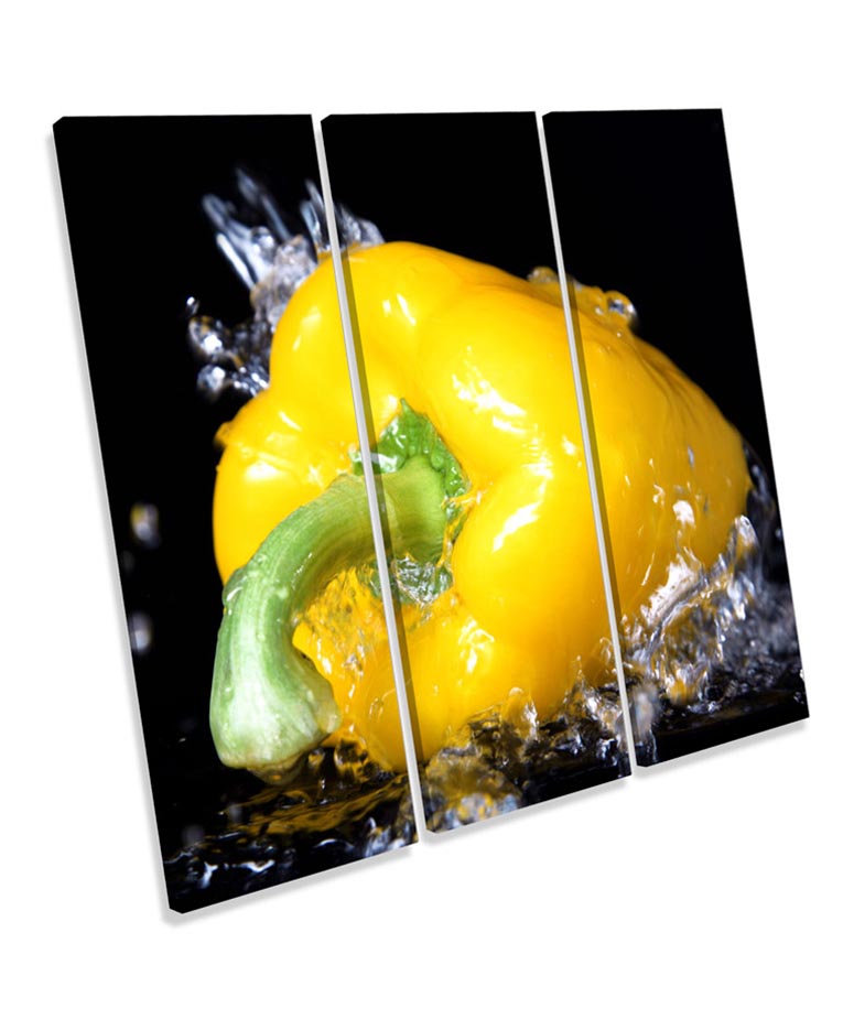 Yellow Pepper Splash Kitchen