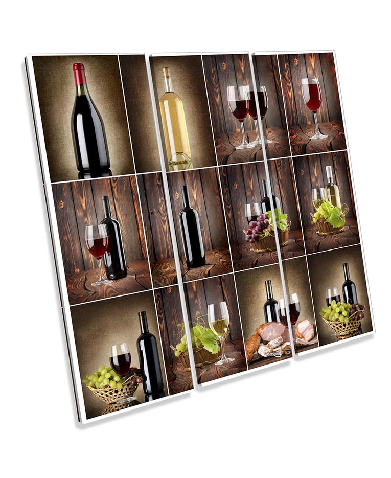 Wine Collage Drink Kitchen