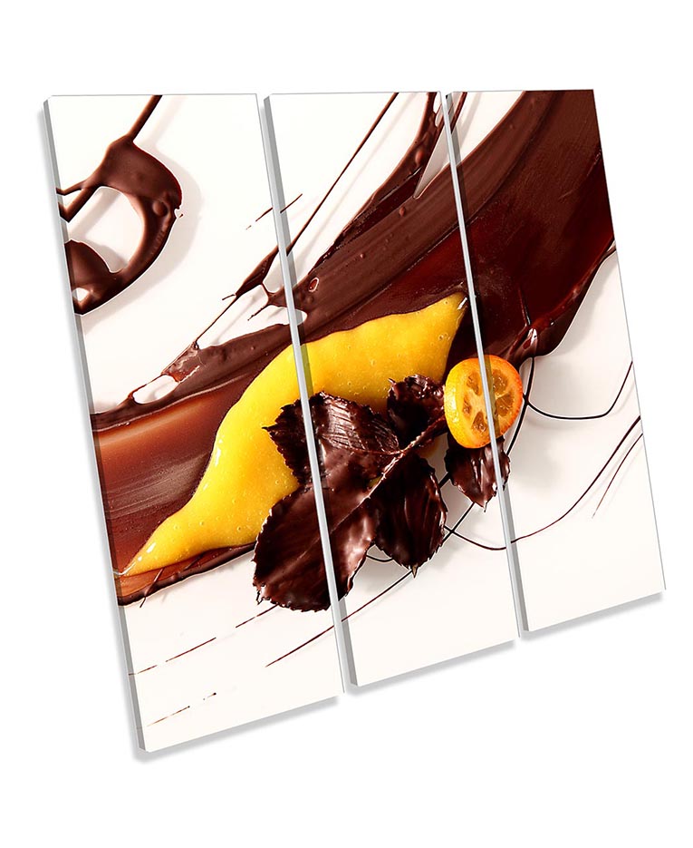 Abstract Chocolate Lemon