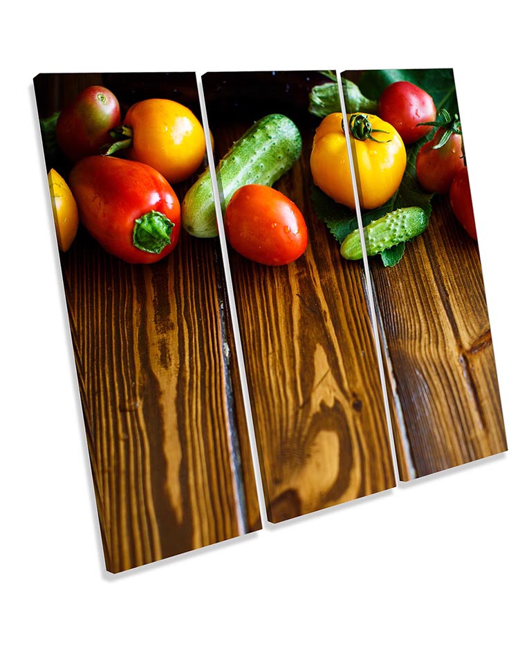 Fresh Fruit Veg Floorboards