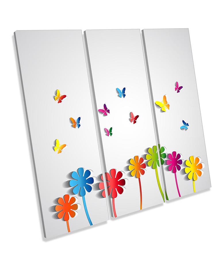 Flowers Floral Butterfly Papercut
