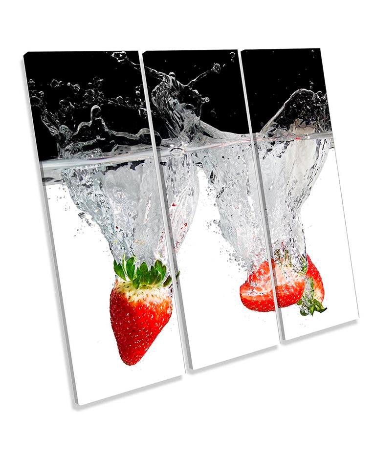 Strawberry Splash Kitchen Red