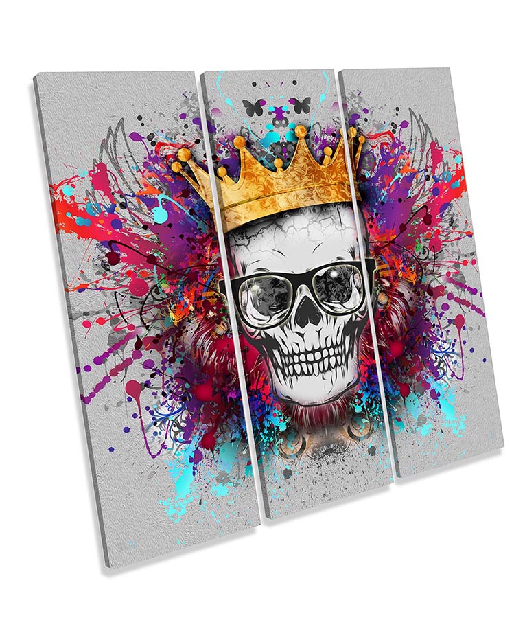 Skull Crown Explosion Multi-Coloured