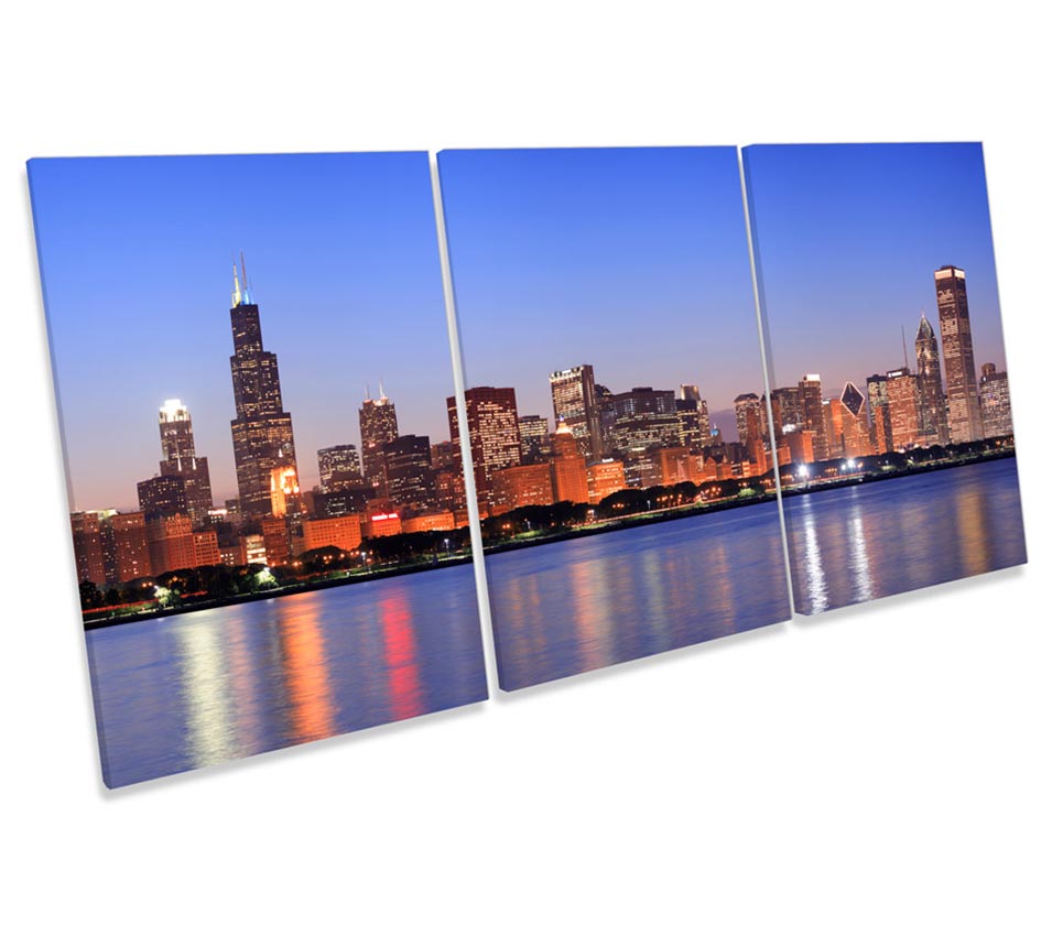 Chicago City Skyline Illinois