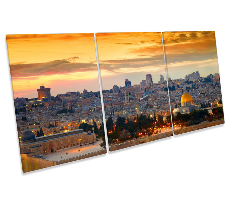 Jerusalem City Sunset