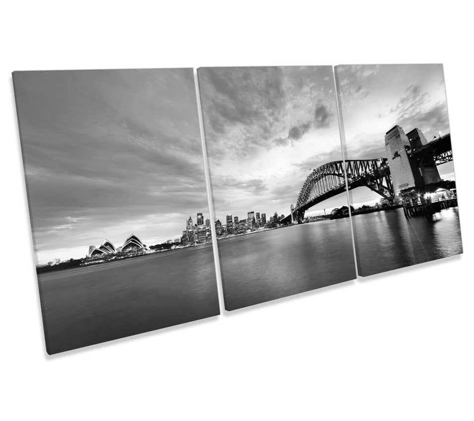 Sydney Skyline Australia B&W