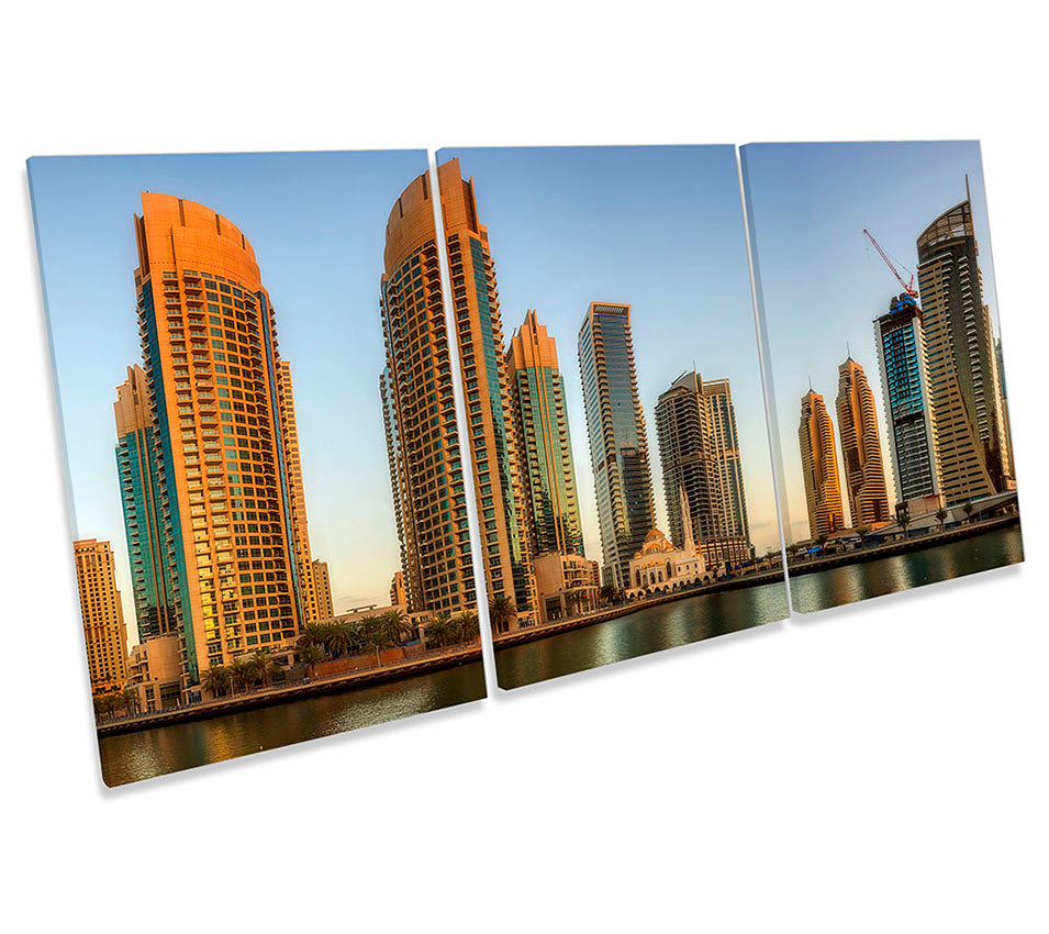 Dubai Marina City Skyline
