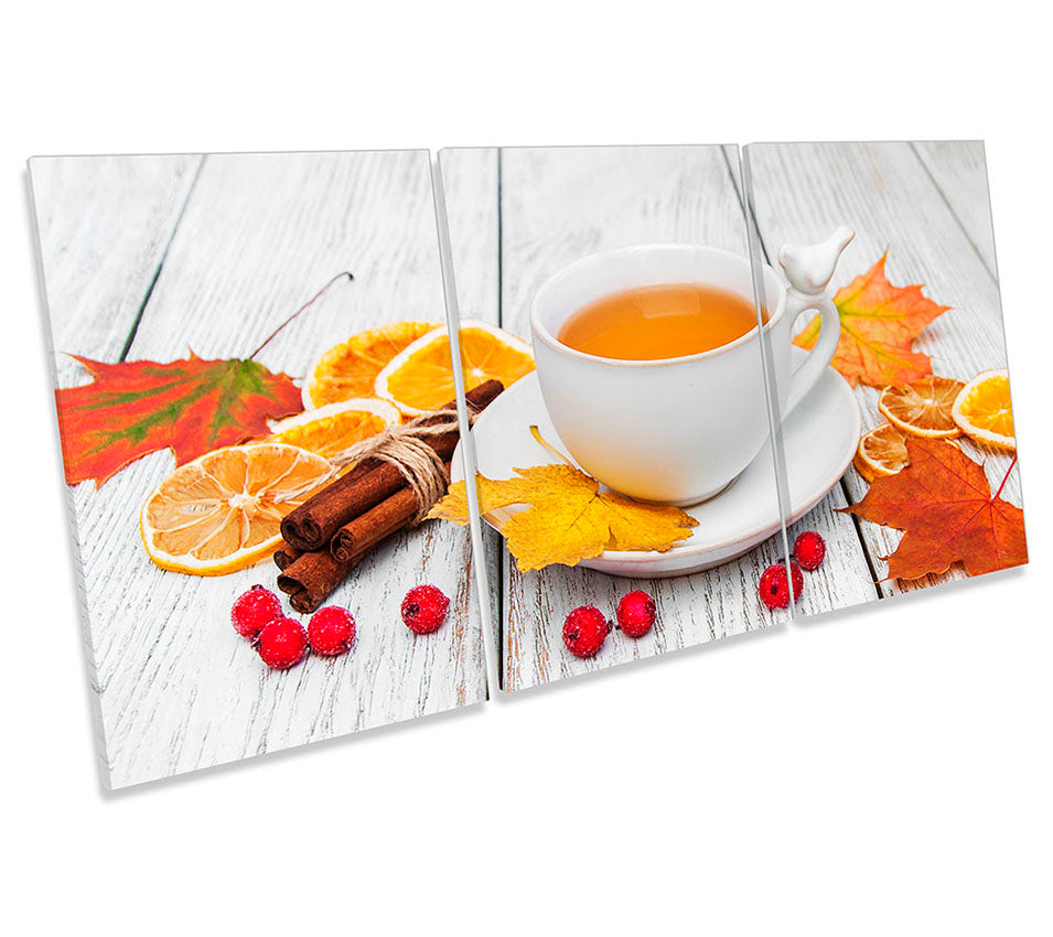 Orange Tea Cup Autumn