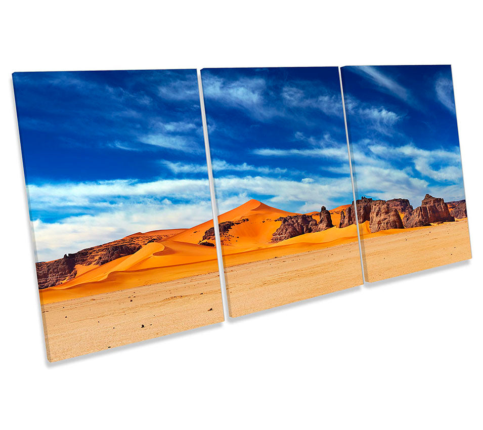 Rocky Sand Desert Landscape