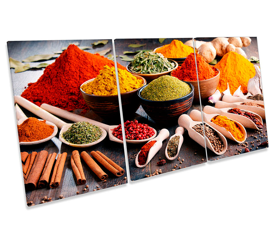 Spices and Herbs Kitchen Multi-Coloured