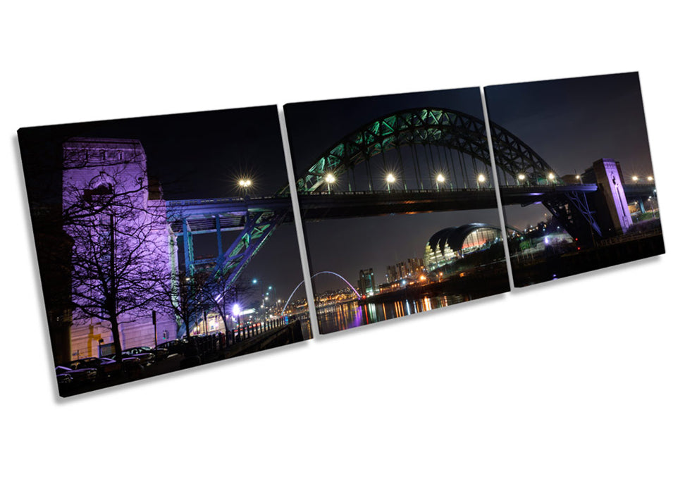Tyne Bridge Newcastle Night
