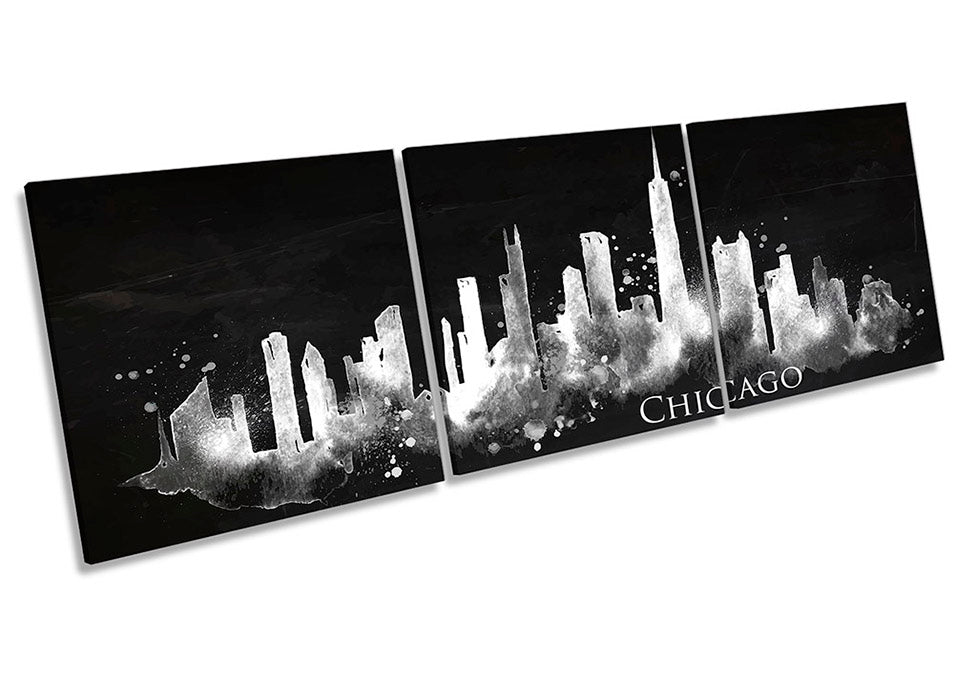 Chicago Abstract Skyline