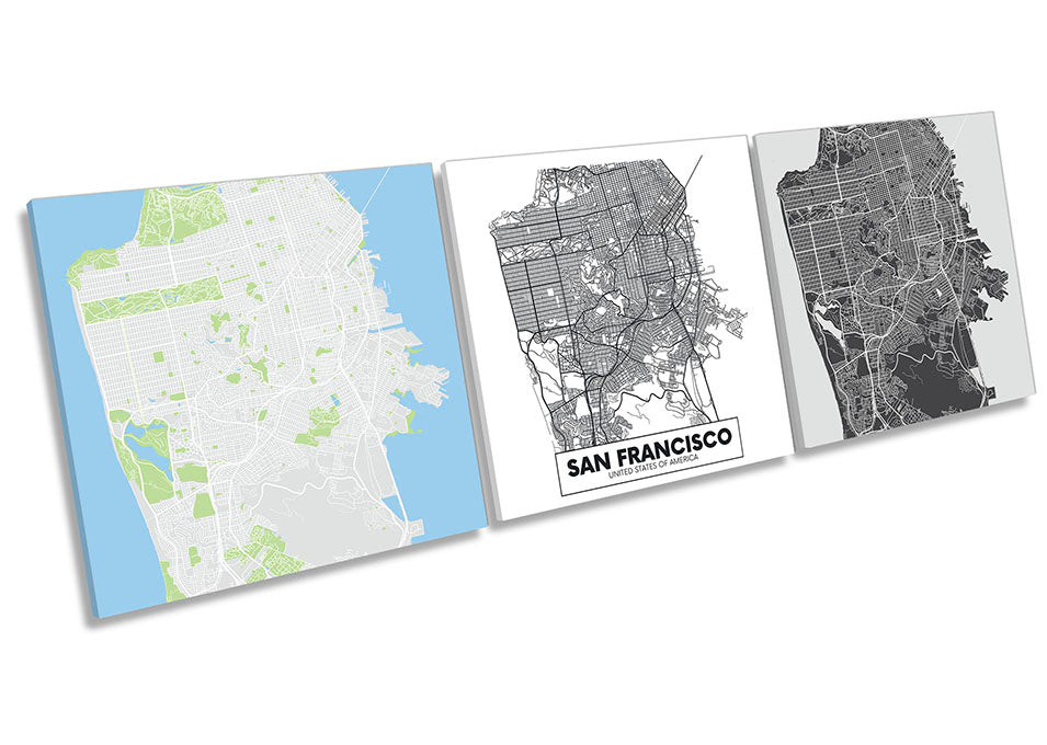 San Francisco City Map Set