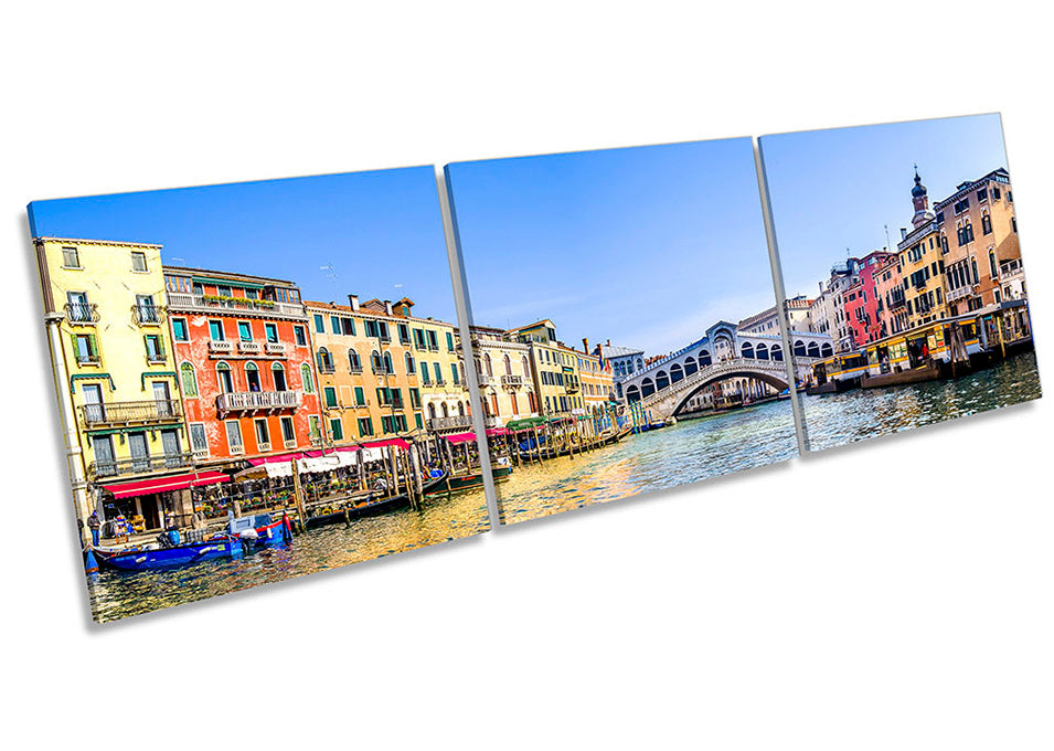 Rialto Bridge Venice Italy Multi-Coloured