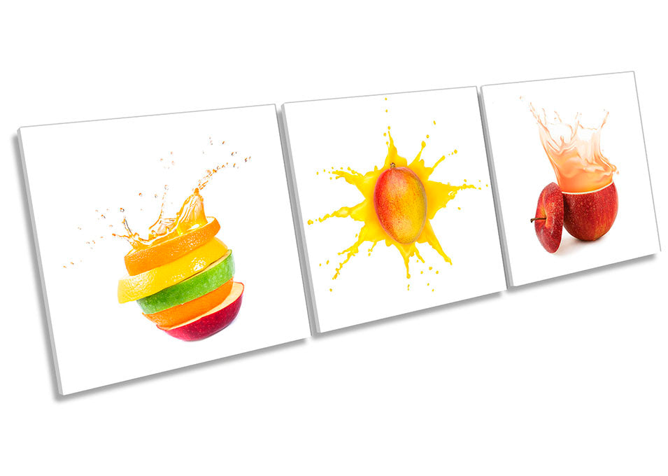 Fruit Slices Splash Kitchen Multi-Coloured