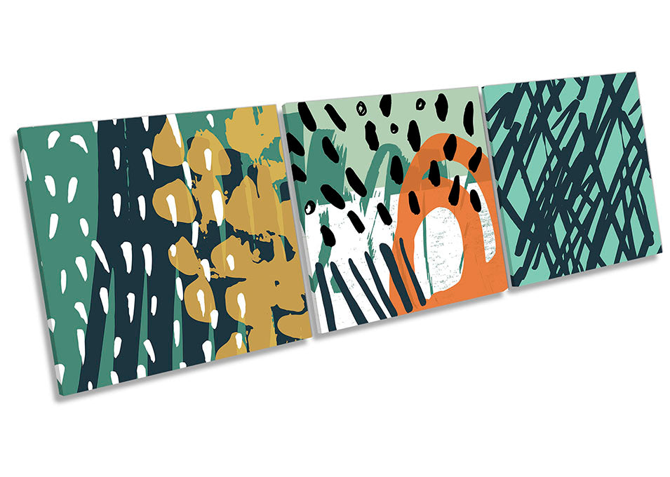 Funky Jungle Abstract Set