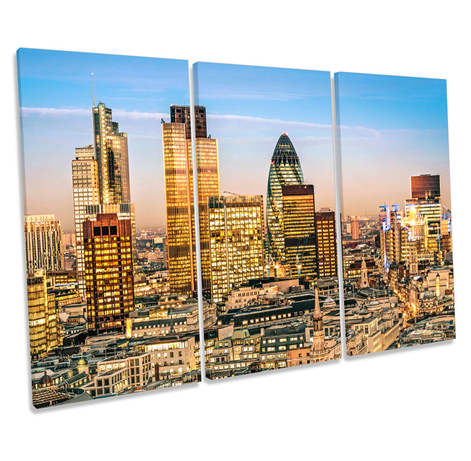City of London Skyline Financial District Pict