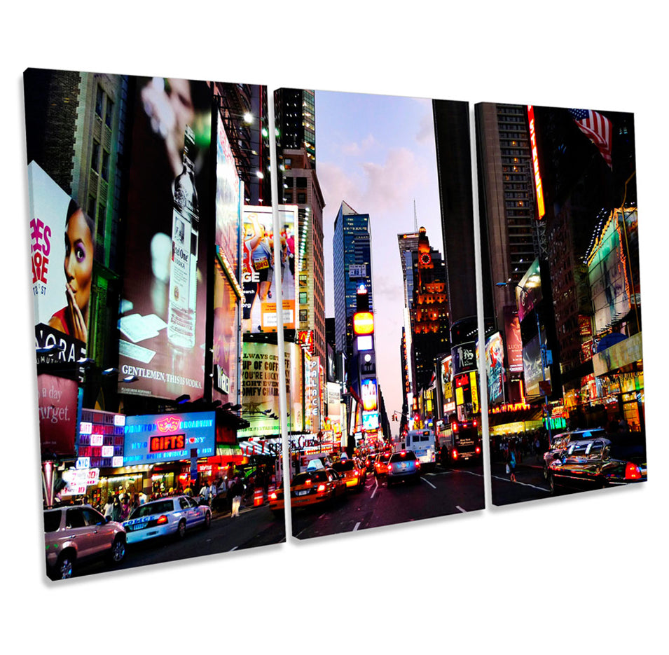 Times Square New York City Scene