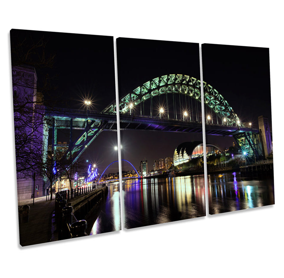 Newcastle River Tyne Bridge City