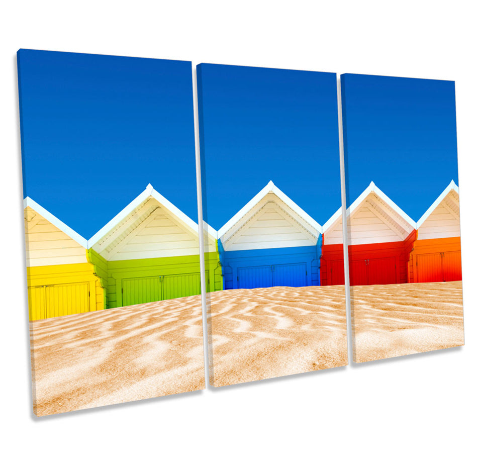 Seaside Beach Huts Modern
