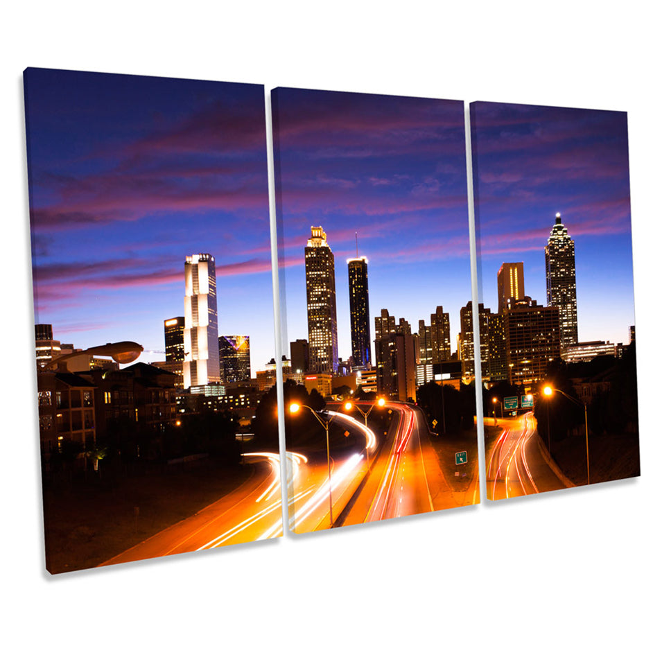 Atlanta Cityscape Skyline
