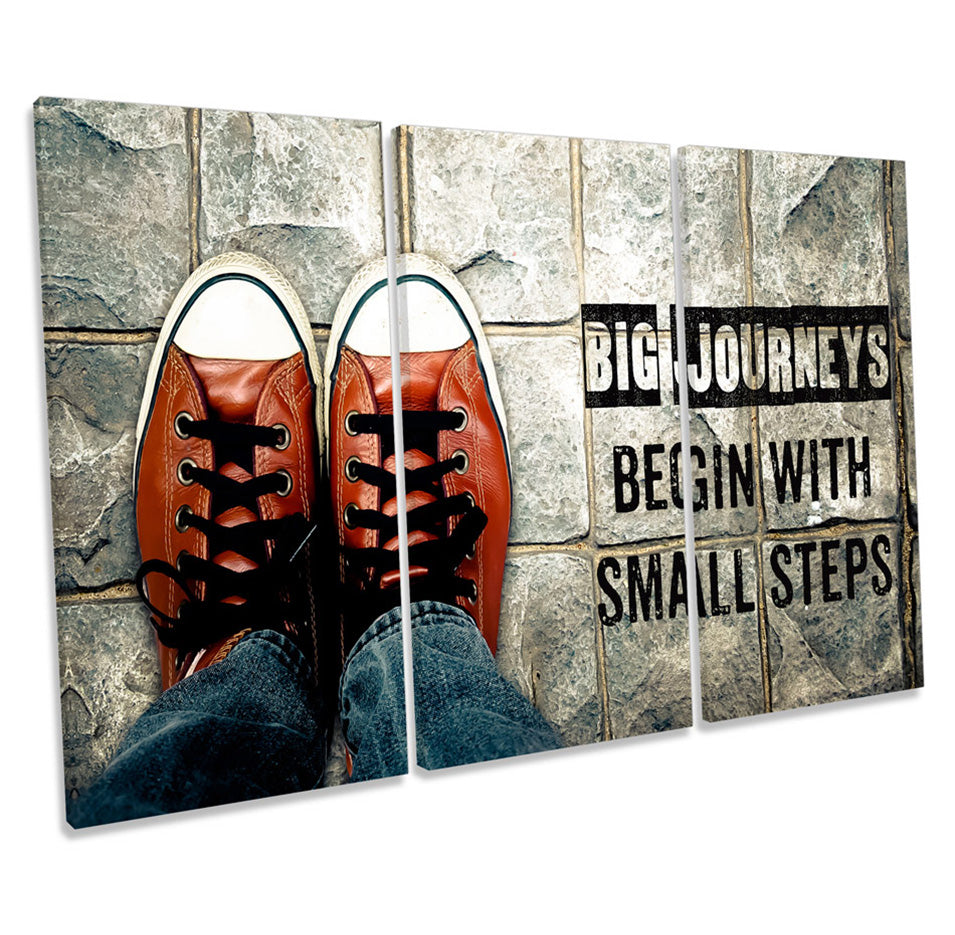 Quote Big Journey Small Steps