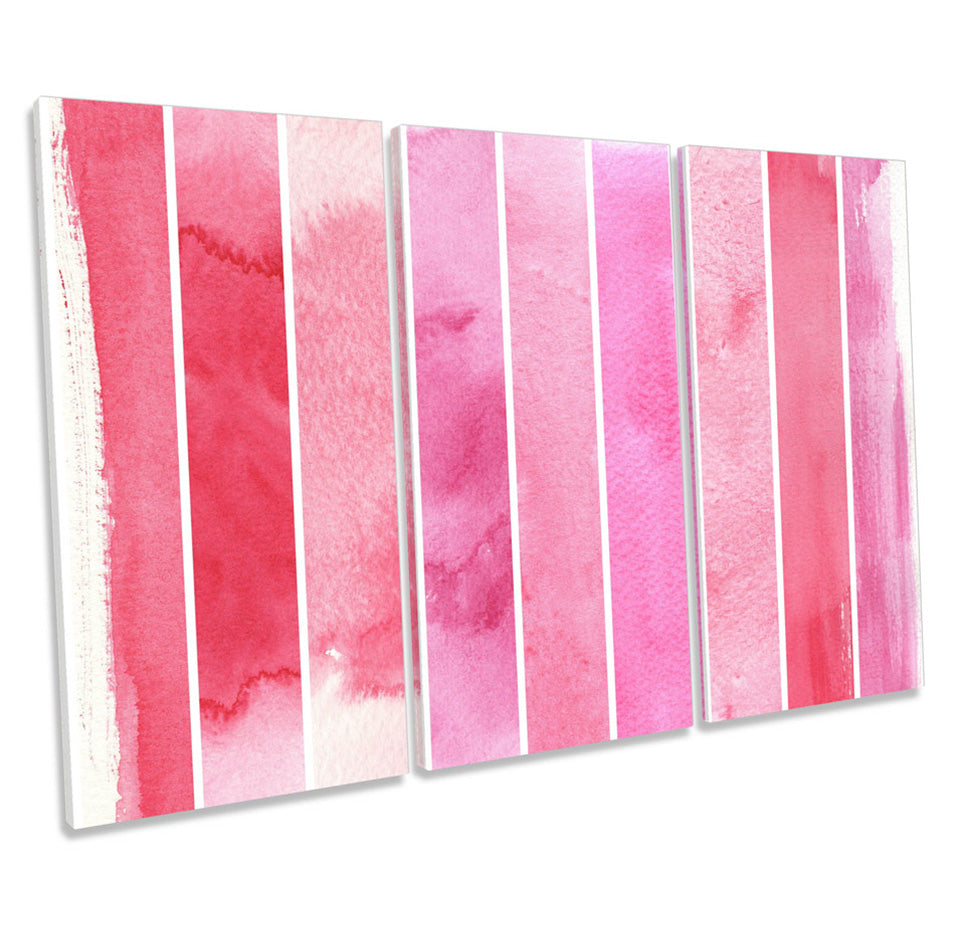 Pink Abstract Stripes