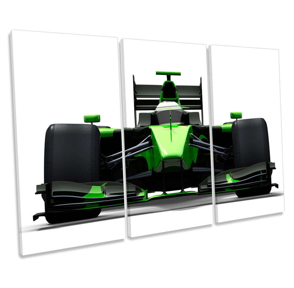 Green Race Car Formula One