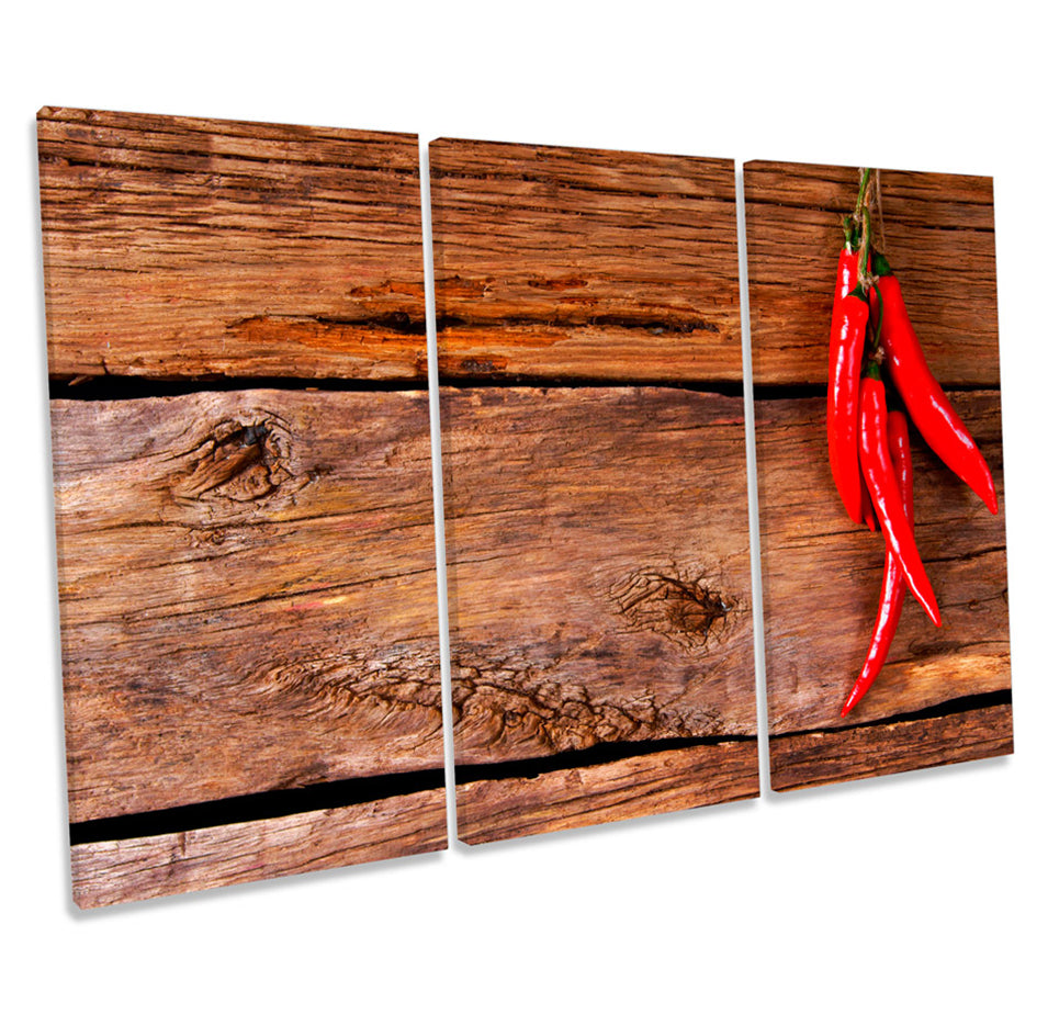 Red Chill Kitchen Wood