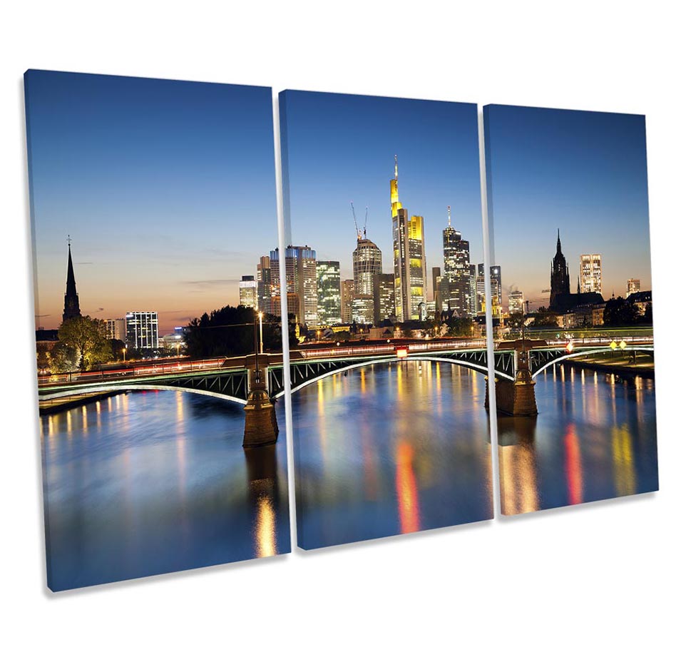 Frankfurt Germany Skyline