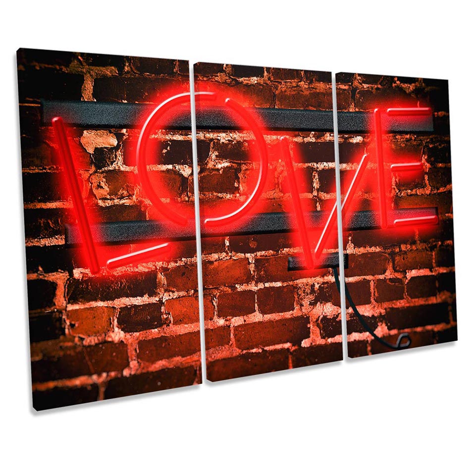 Love Neon Sign Red