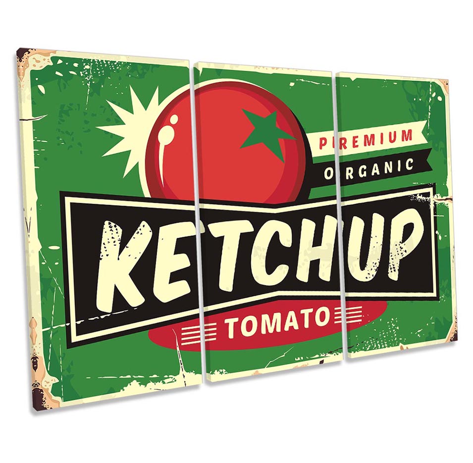 Tomato Ketchup Retro Kitchen