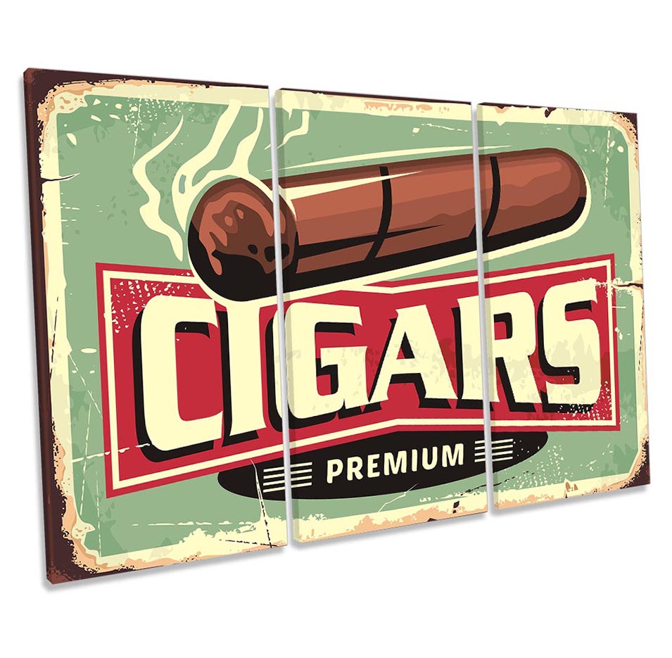 Cigars Retro Vintage Sign