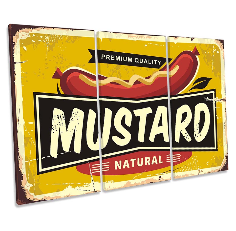 Mustard Suace Kitchen Sign