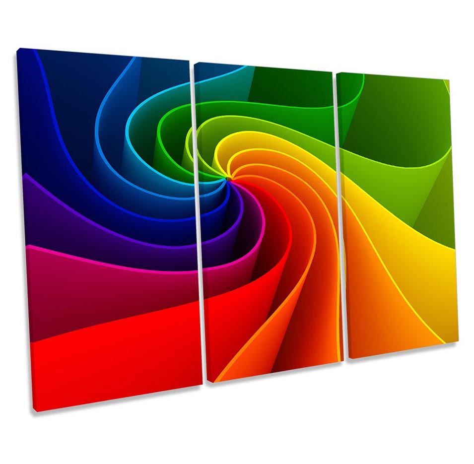 Abstract Rainbow Design