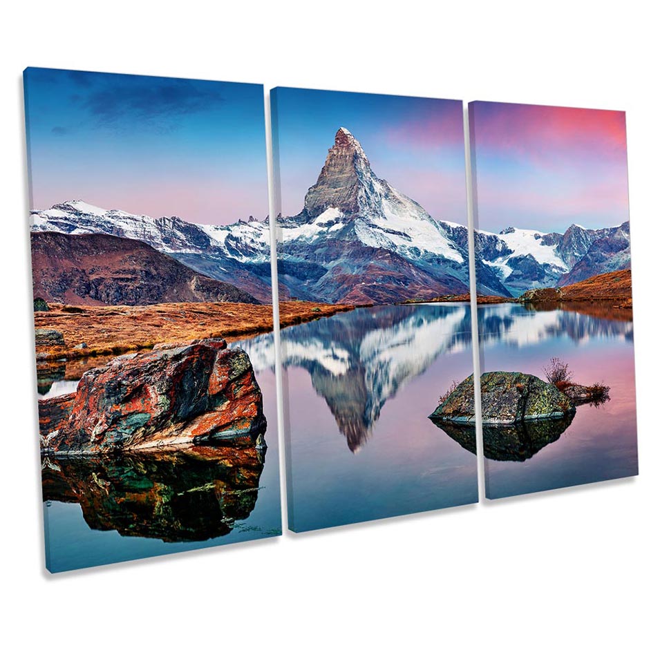 Matterhorn Mountain Lake Multi-Coloured