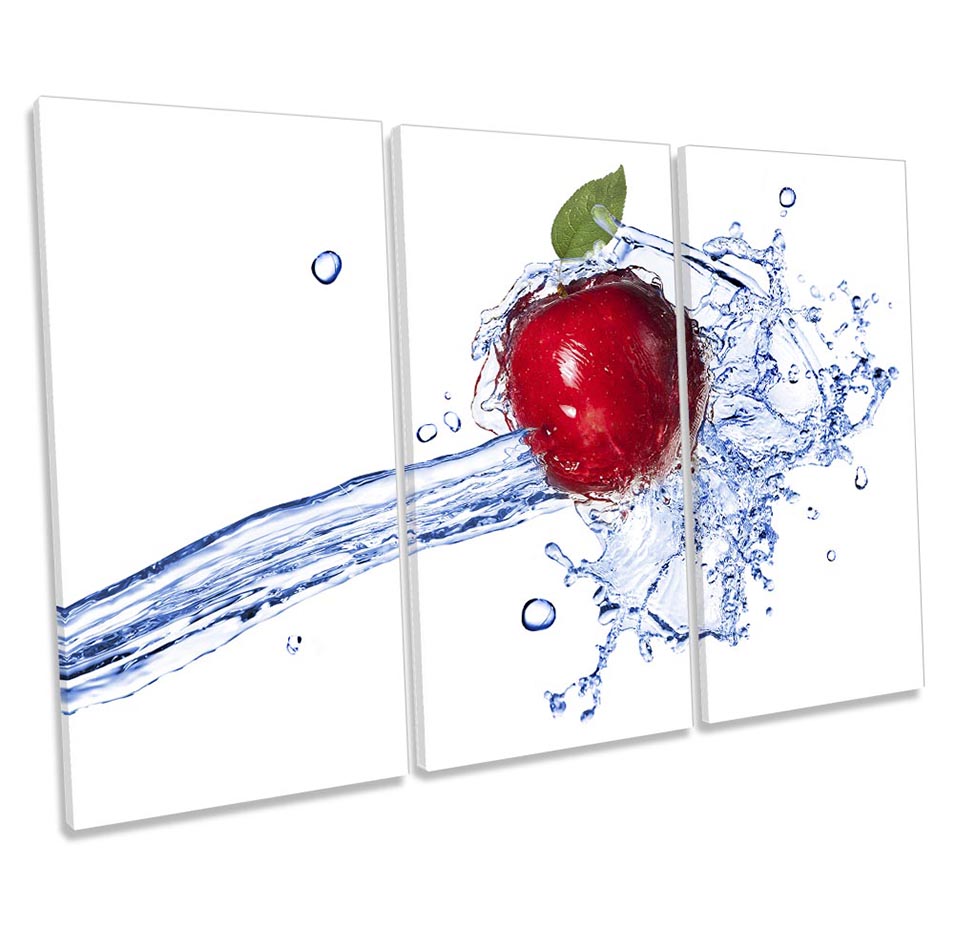 Apple Fruit Splash Kitchen Red