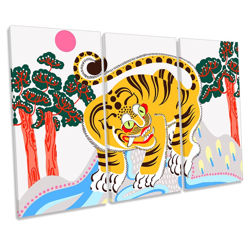 Tiger Korean Style Traditional Yellow