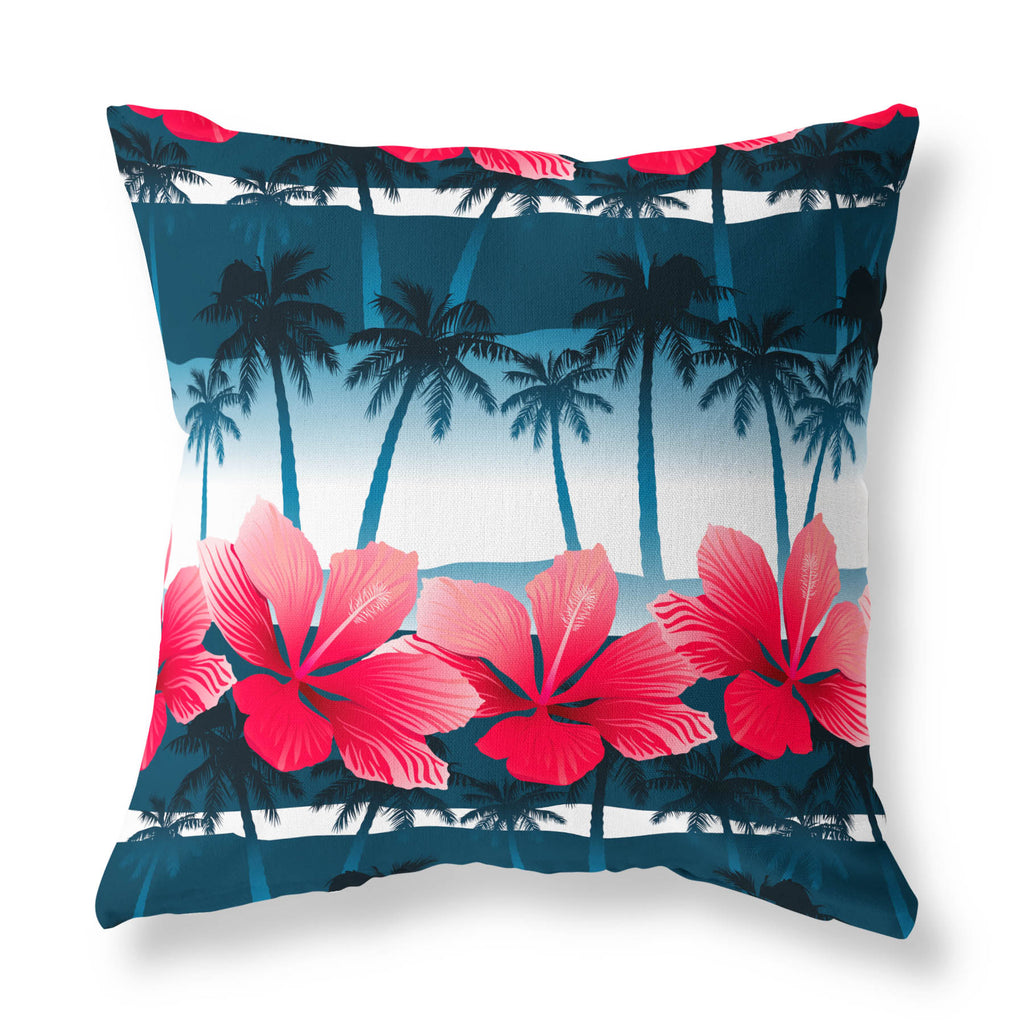 Palm Tree Red Floral