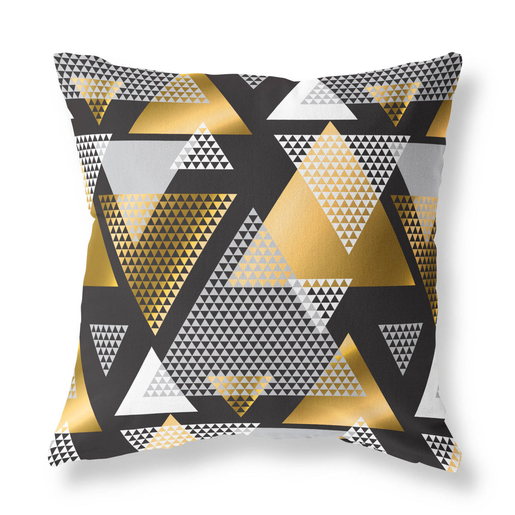 Stylish Gold Triangles