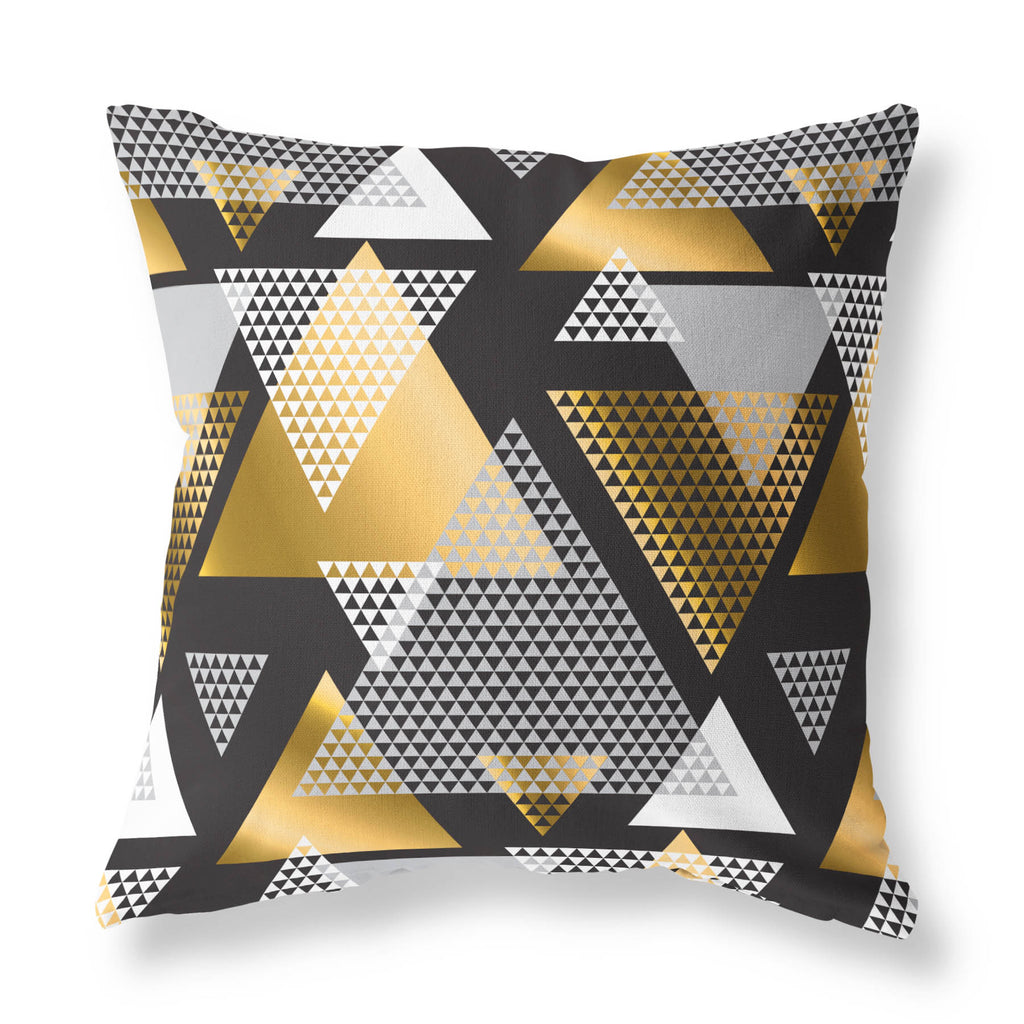 Stylish Gold Triangles