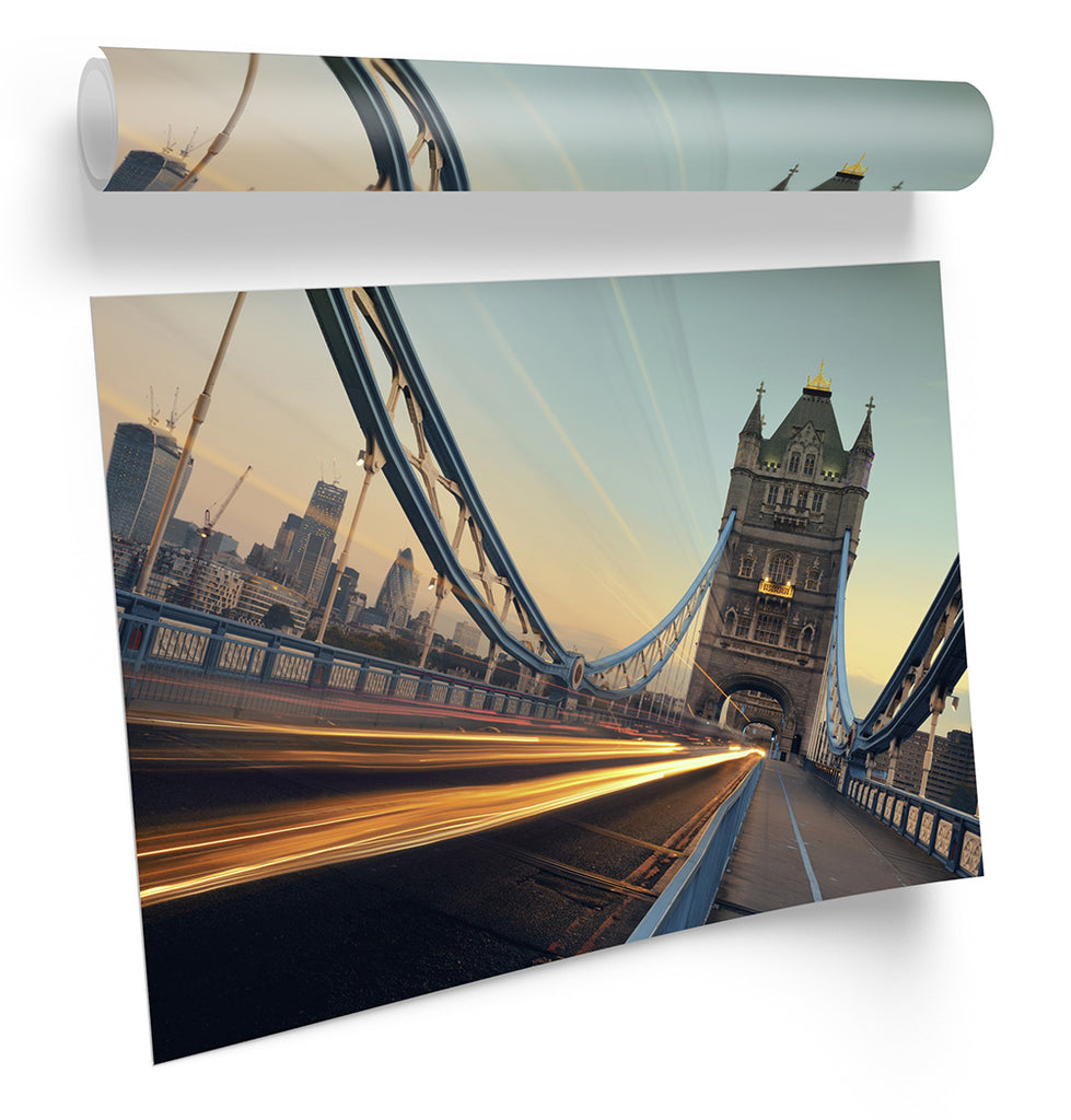 Tower Bridge City London Framed