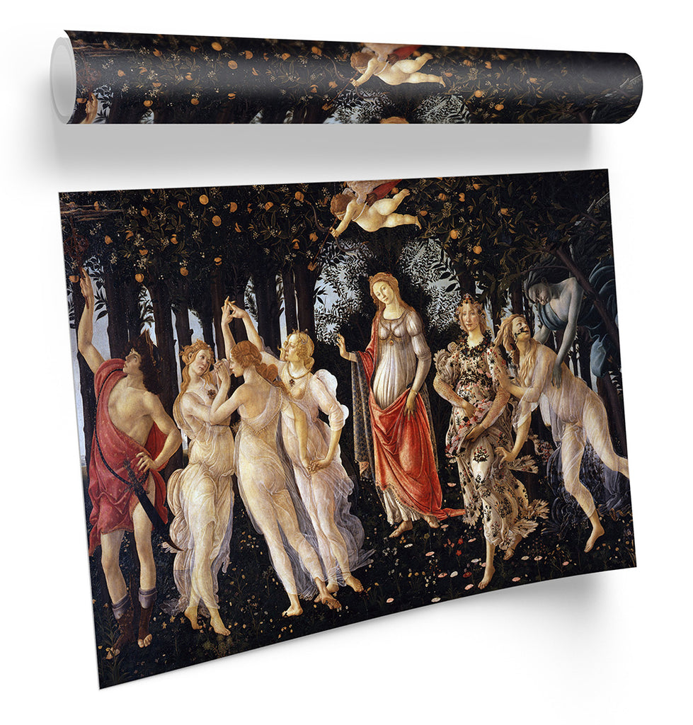 Sandro Botticelli La Primavera Framed