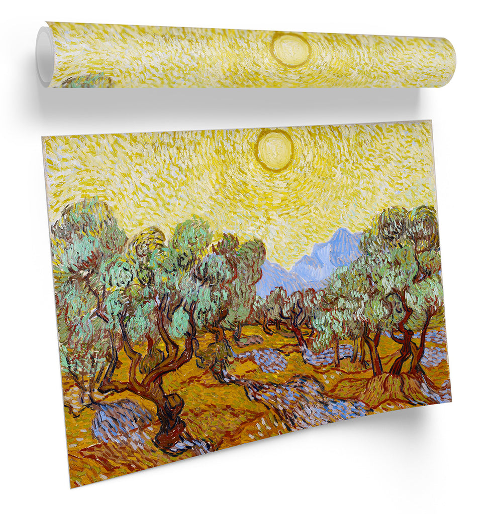 Vincent van Gogh Olive Trees Framed