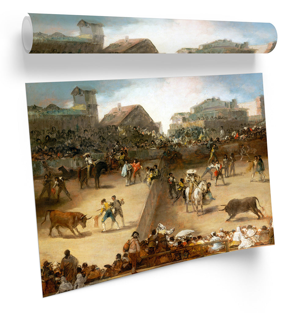 Francisco Goya Bullfight Framed