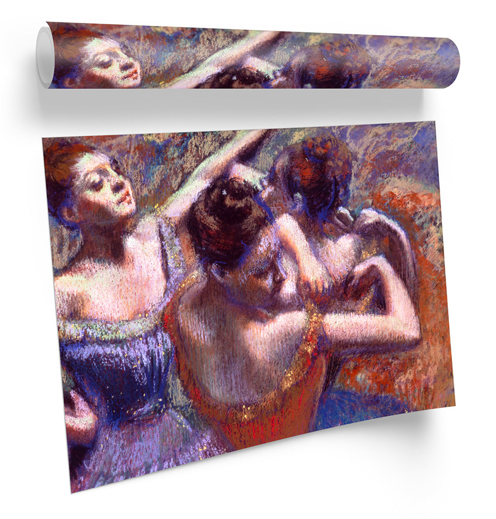 Edgar Degas Dancers Framed