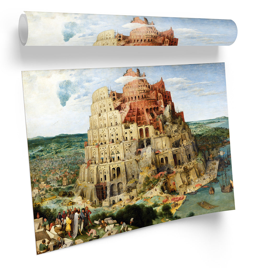 Pieter Bruegel Tower of Babel Framed