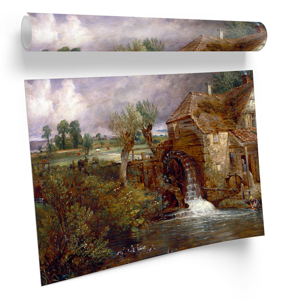 John Constable Parham Mill Gillingham Framed